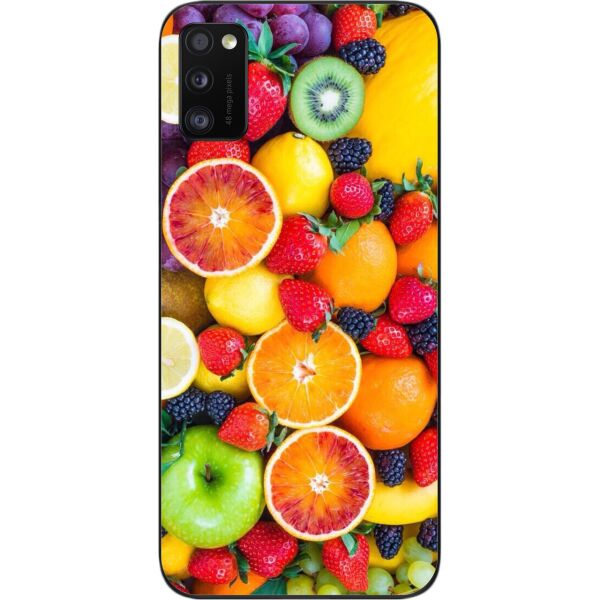 

Силиконовый бампер SMTT для Samsung A41 Galaxy A415F с изображением Фрукты