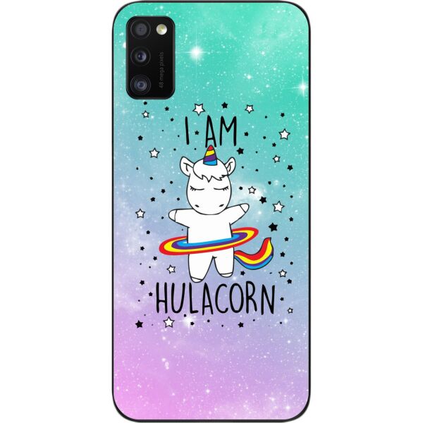 

Оригинальный силиконовый чехол SMTT для Samsung A41 Galaxy A415F с картинкой Единорог