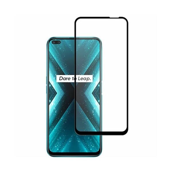 

Захисне скло Glass Full Glue для Realme X3 Super Zoom/X50 (Чорний)