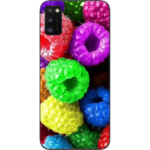 

Оригинальный бампер SMTT для Samsung A41 Galaxy A415F с картинкой Малина