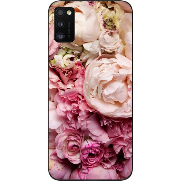

Оригинальный чехол SMTT для Samsung A41 Galaxy A415F с картинкой Пионы