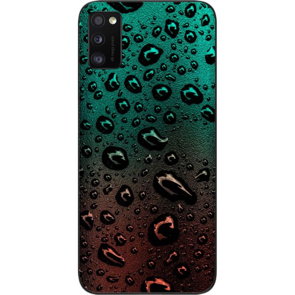 

Чехол силиконовый SMTT для Samsung A41 Galaxy A415F с картинкой Капли воды