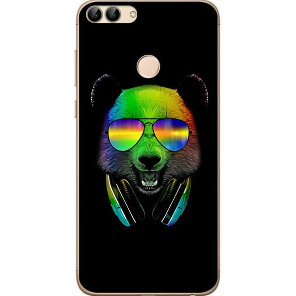 

Силиконовый бампер Casemarket с изображением для Huawei P Smart Мишка в наушниках
