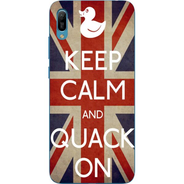

Чехол силиконовый Casemarket с картинкой для Huawei Y6 2019 Keep calm