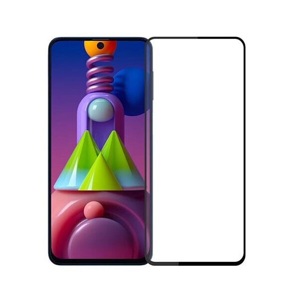 

Захисне скло Glass Full Glue для Samsung M515 Galaxy M51 (Чорний)