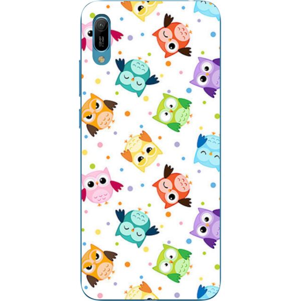 

Бампер силиконовый чехол Casemarket с картинкой для Huawei Y6 2019 Совята