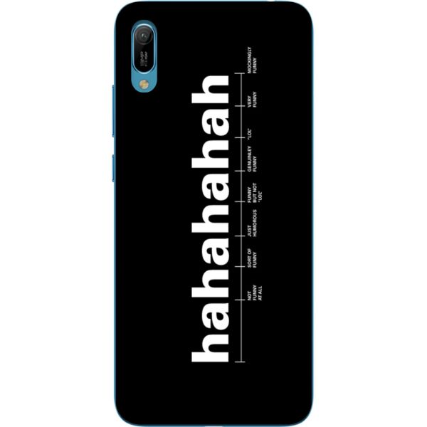 

Бампер силиконовый чехол Casemarket с картинкой для Huawei Y6 2019 Ha ha