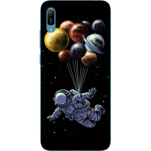 

Силиконовый бампер Casemarket с изображением для Huawei Y6 2019 Полет в космос