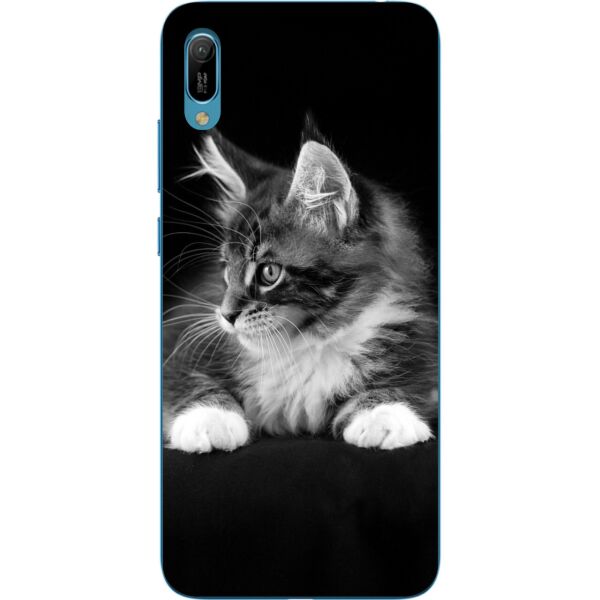 

Оригинальный силиконовый бампер чехол Casemarket для Huawei Y6 2019 с картинкой Котенок
