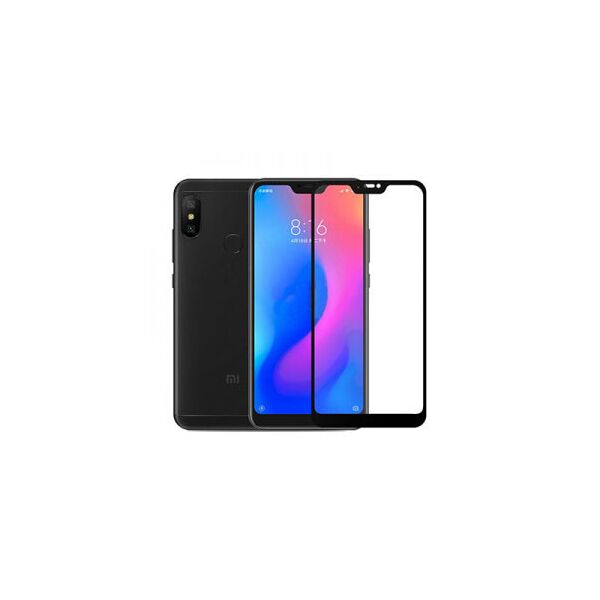 

Захисне скло Glass Full Glue для Xiaomi Mi A2 Lite/Redmi 6 Pro (Чорний)
