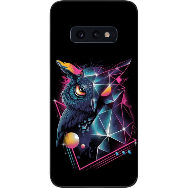 

Чехол силиконовый SMTT для Samsung S10e Galaxy G970 с картинкой Сова абстракция