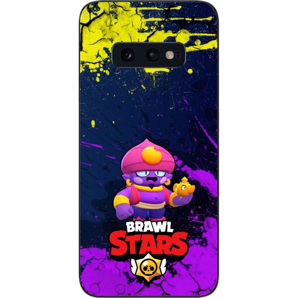 

Силиконовый чехол SMTT для Samsung S10e Galaxy G970 с картинкой Бравл Старс герой Джин