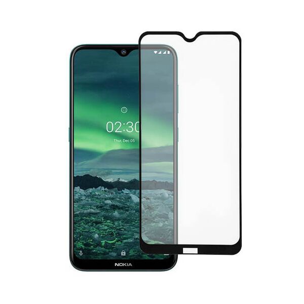

Захисне скло Glass Full Glue для Nokia 2.3 (Чорний)