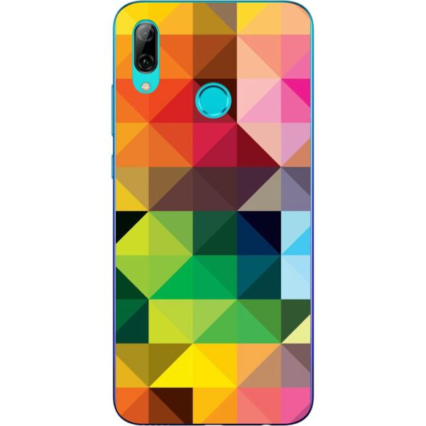 

Чехол силиконовый Casemarket с картинкой для Huawei P Smart Plus Цветная мозаика