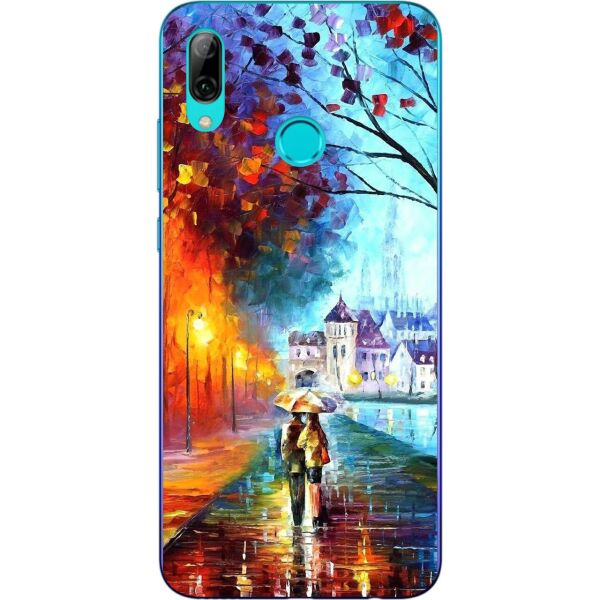 

Бампер силиконовый чехол Casemarket с картинкой для Huawei P Smart Plus Осеняя прогулка