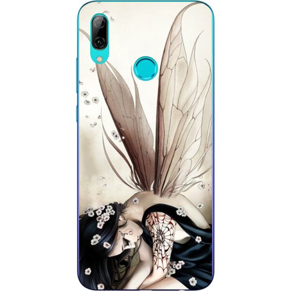 

Бампер силиконовый чехол Casemarket с картинкой для Huawei P Smart Plus Девушка эльф