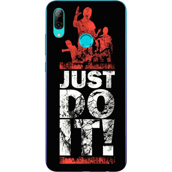 

Силиконовый бампер Casemarket с изображением для Huawei P Smart Plus Just do it