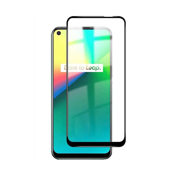 

Захисне скло Glass Full Glue для Realme 7i/C17 (Чорний)