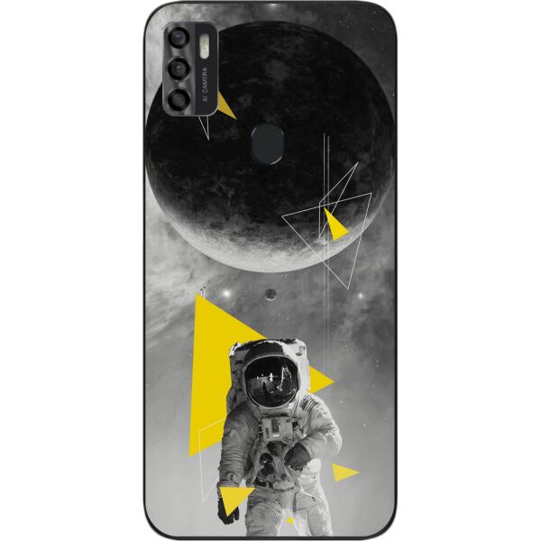 

Чехол силиконовый SMTT для ZTE Blade A7s 2020 с картинкой Астронавт