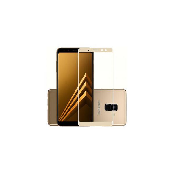 

Захисне скло Glass Full Screen для Samsung A530 Galaxy A8 2018 (Золотий)