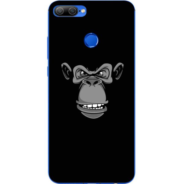 

Оригинальный силиконовый бампер чехол Casemarket для Huawei honor 9 lite с картинкой Злая горилла