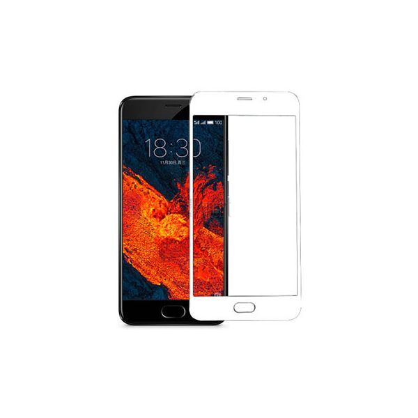 

Захисне скло Glass Full Screen для Meizu Pro 6 Plus (Білий)