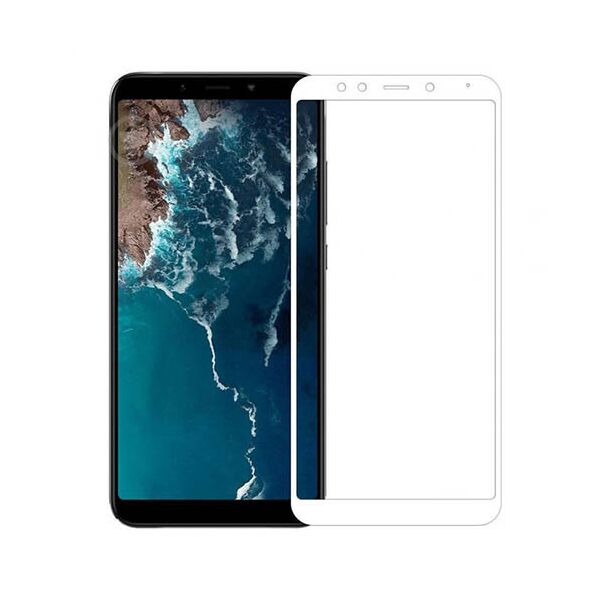 

Захисне скло Glass Full Glue для Xiaomi Mi A2/Mi 6X (Білий)