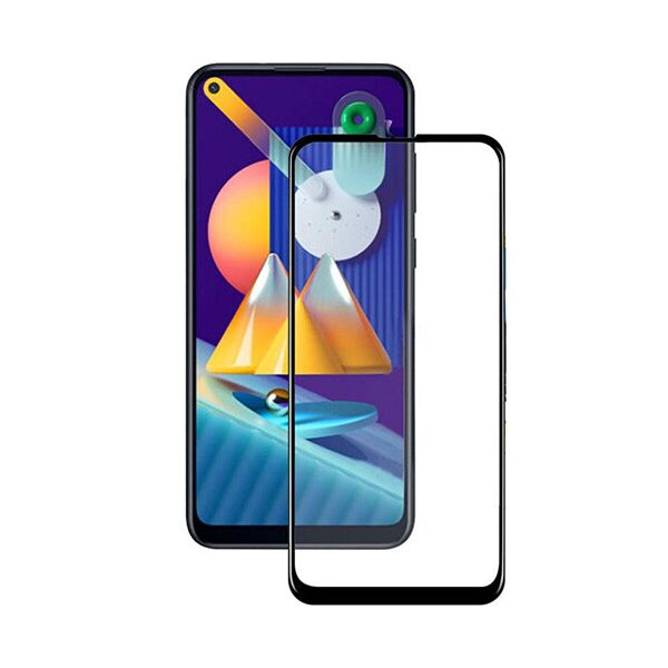 

Захисне скло Glass Full Glue для Samsung M115 Galaxy M11 (Чорний)