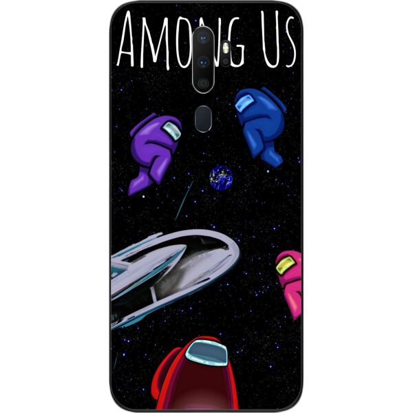 

Силиконовый чехол SMTT для OPPO A9 2020 с картинкой Among us Играем
