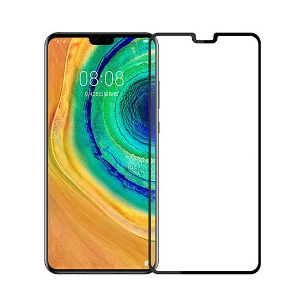 

Захисне скло Glass Full Glue для Huawei Mate 30 (TAS-L09) (Чорний)