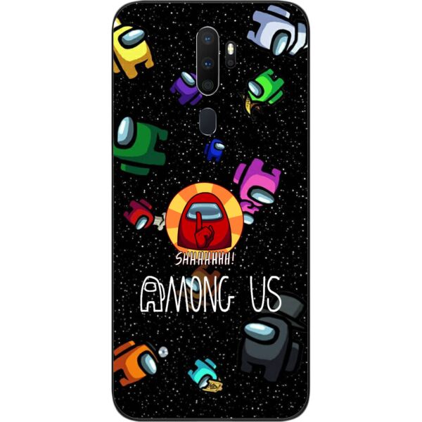 

Силиконовый чехол SMTT для OPPO A9 2020 с картинкой Among us Тихо