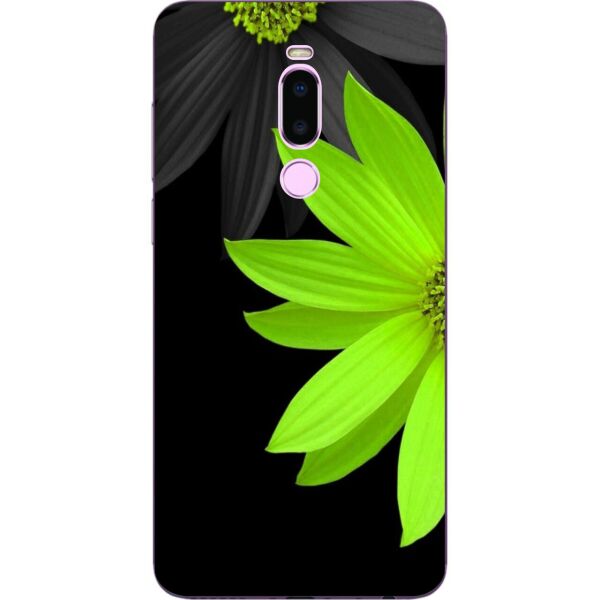 

Чехол Casemarket с картинкой силиконовый для Meizu Note 8 Контрастные цветы