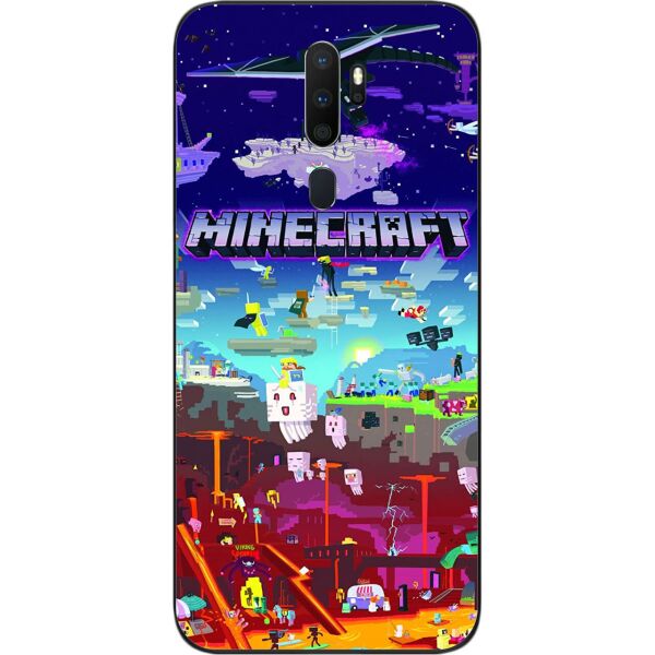 

Силиконовый чехол SMTT для OPPO A9 2020 с картинкой Игры Minecraft