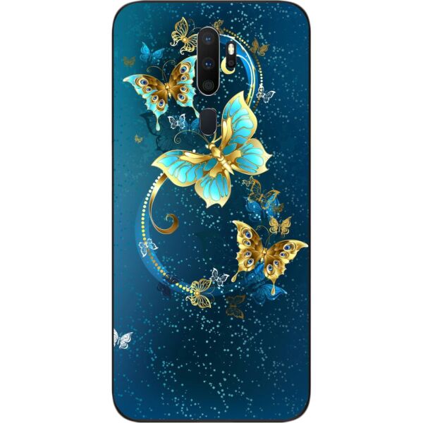 

Чехол силиконовый SMTT для OPPO A9 2020 с картинкой Красивые бабочки
