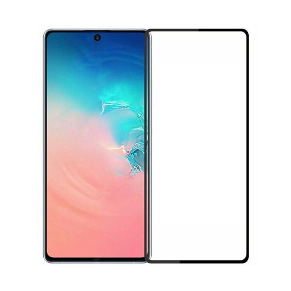 

Захисне скло Glass Full Glue для Samsung G770 Galaxy S10 Lite (Чорний)