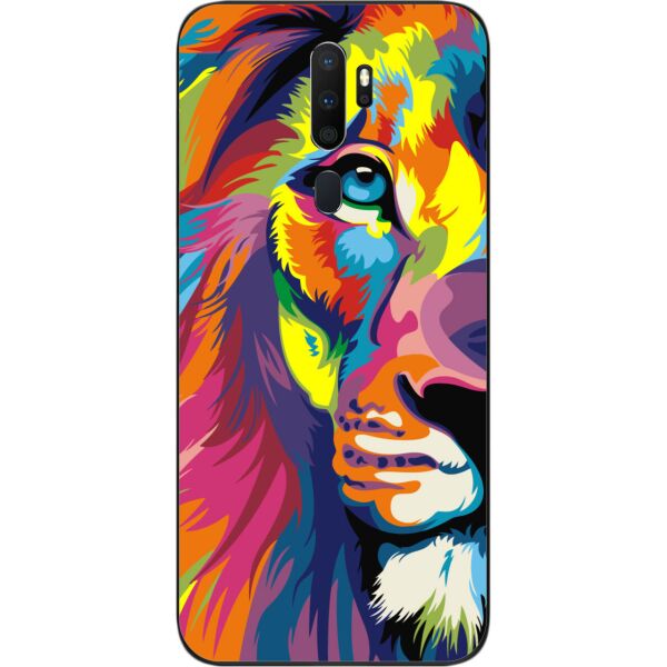

Бампер силиконовый SMTT для OPPO A9 2020 с рисунком Яркий лев