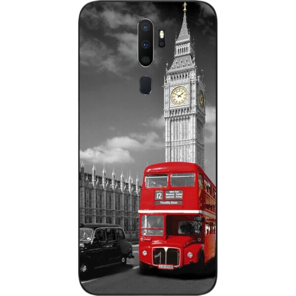 

Оригинальный силиконовый чехол SMTT для OPPO A9 2020 с картинкой Лондон