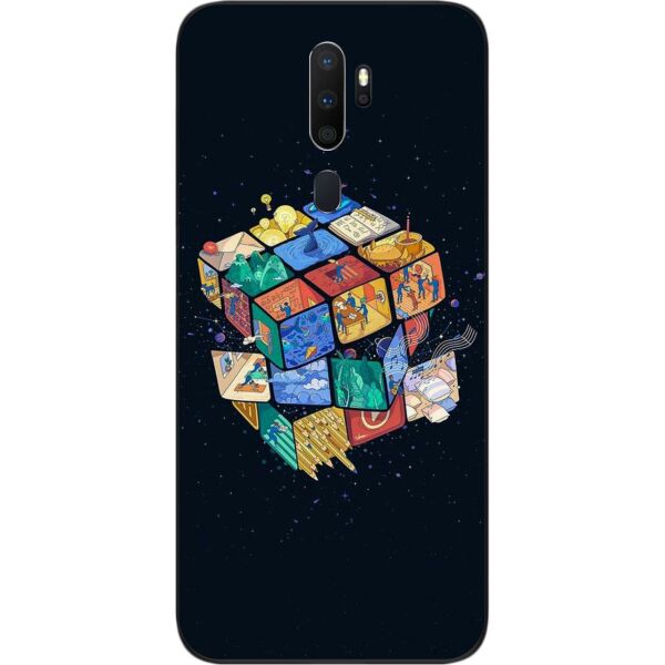 

Оригинальный бампер SMTT для OPPO A9 2020 с картинкой Кубик