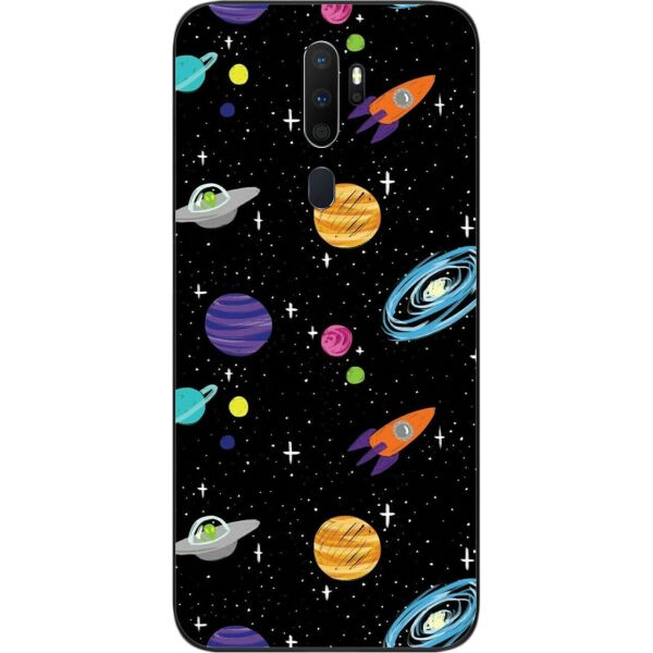 

Оригинальный чехол SMTT для OPPO A9 2020 с картинкой Яркие планеты