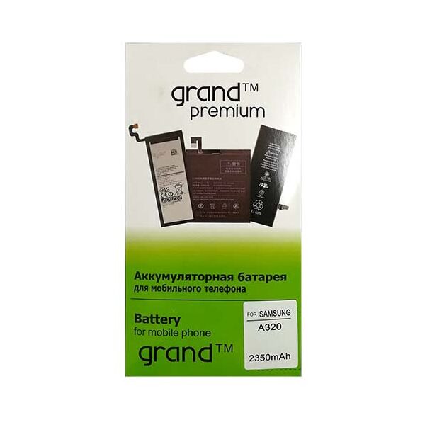 

Акумулятор Grand Premium для Samsung A320 EB-BA320ABE