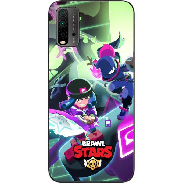 

Силиконовый чехол SMTT для Xiaomi Redmi 9T с картинкой Бравл Старс Биби Тара