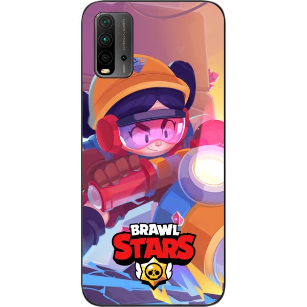 

Силиконовый чехол SMTT для Xiaomi Redmi 9T с картинкой Бравл Старс Джеки