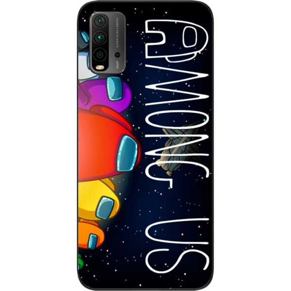 

Силиконовый чехол SMTT для Xiaomi Redmi 9T с картинкой Among us Среди нас