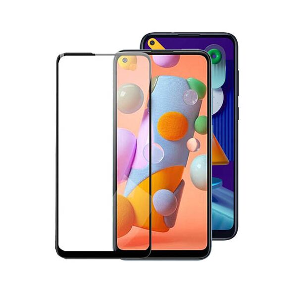 

Захисне скло Glass Full Glue для Samsung A115 Galaxy A11/M115 Galaxy M11 (Чорний)