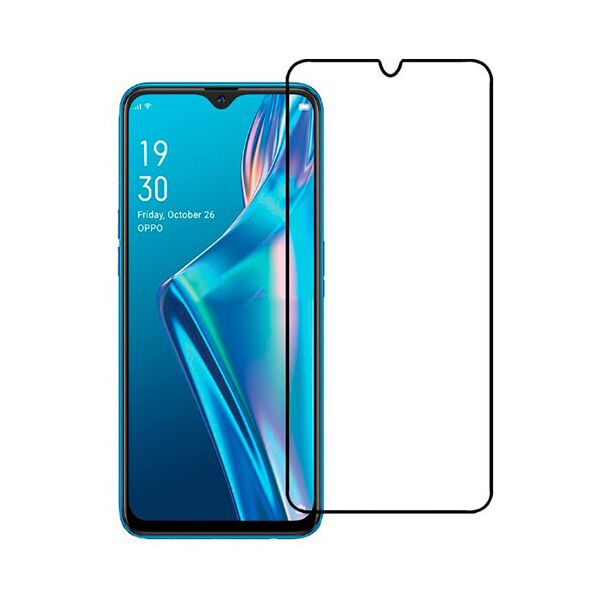 

Захисне скло Glass Full Glue для Oppo A12 (Чорний)