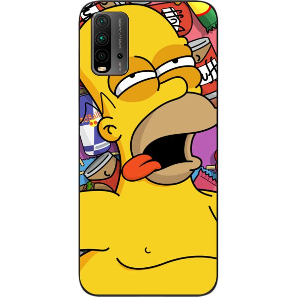 

Силиконовый бампер SMTT для Xiaomi Redmi 9T с изображением Гомер
