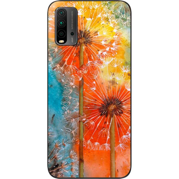 

Силиконовый бампер SMTT для Xiaomi Redmi 9T с изображением Одуванчики