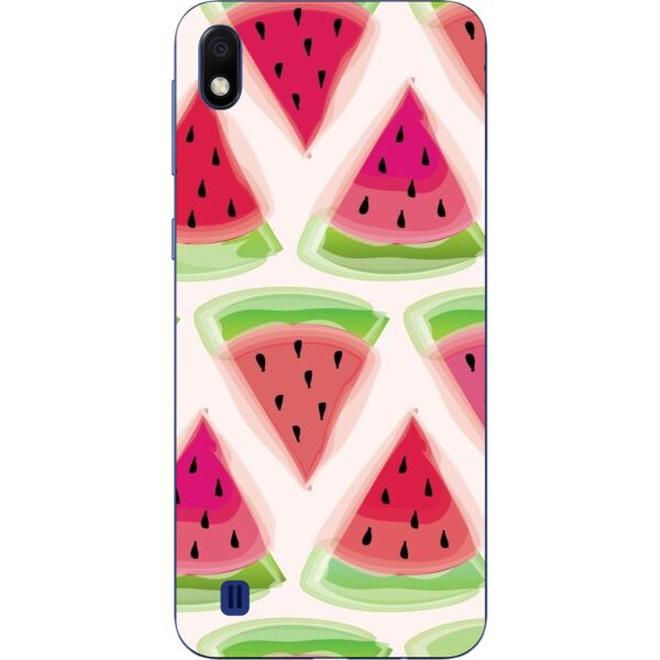 

Бампер силиконовый чехол Casemarket с картинкой для Samsung A10 2019 Galaxy A105F Арбузики