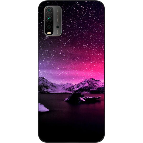 

Чехол силиконовый SMTT для Xiaomi Redmi 9T с картинкой Звезды