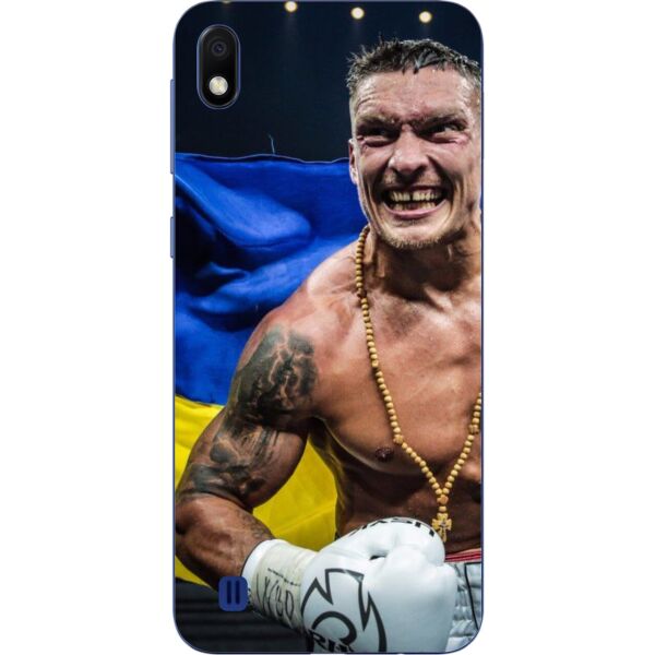

Оригинальный силиконовый бампер чехол Casemarket для Samsung A10 2019 Galaxy A105F с картинкой Бокс